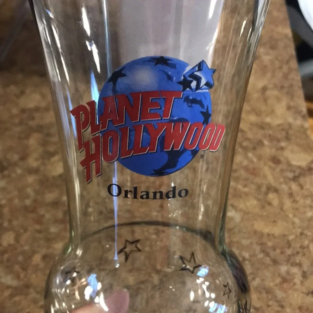 Planet Hollywood Hurricane Glass